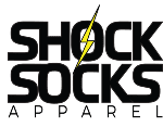 black transparent logo for ShockSocks