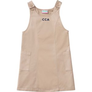 Little Girls Jumper (Girls through 3rd grade) - 6, Khaki